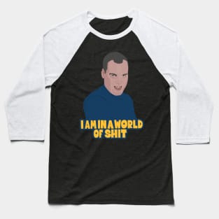 Private Gomer Pyle „I Am in a World of Shit“ Quote Tee Baseball T-Shirt